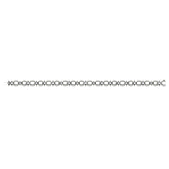 Interlocking Open Circle and Vlora Star Bracelet with Diamonds