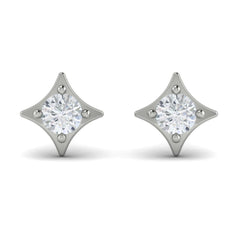 Diamond Vlora Star Stud Earrings
