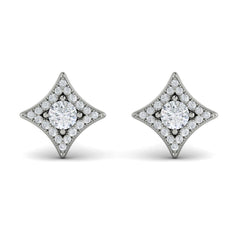 Diamond Vlora Star Stud Earrings