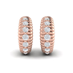 Sea Urchin Huggie Earrings