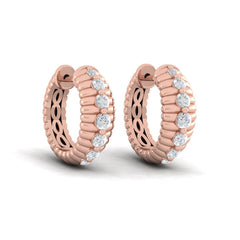 Sea Urchin Huggie Earrings