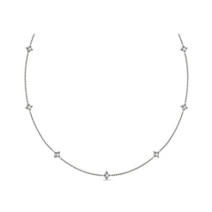 Multi Diamond Vlora Star Necklace