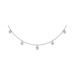 Diamond Multi Vlora Star Tassel Necklace