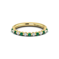 Diamond and Emerald Ring