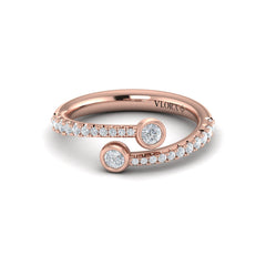 Diamond Double Wrap Ring