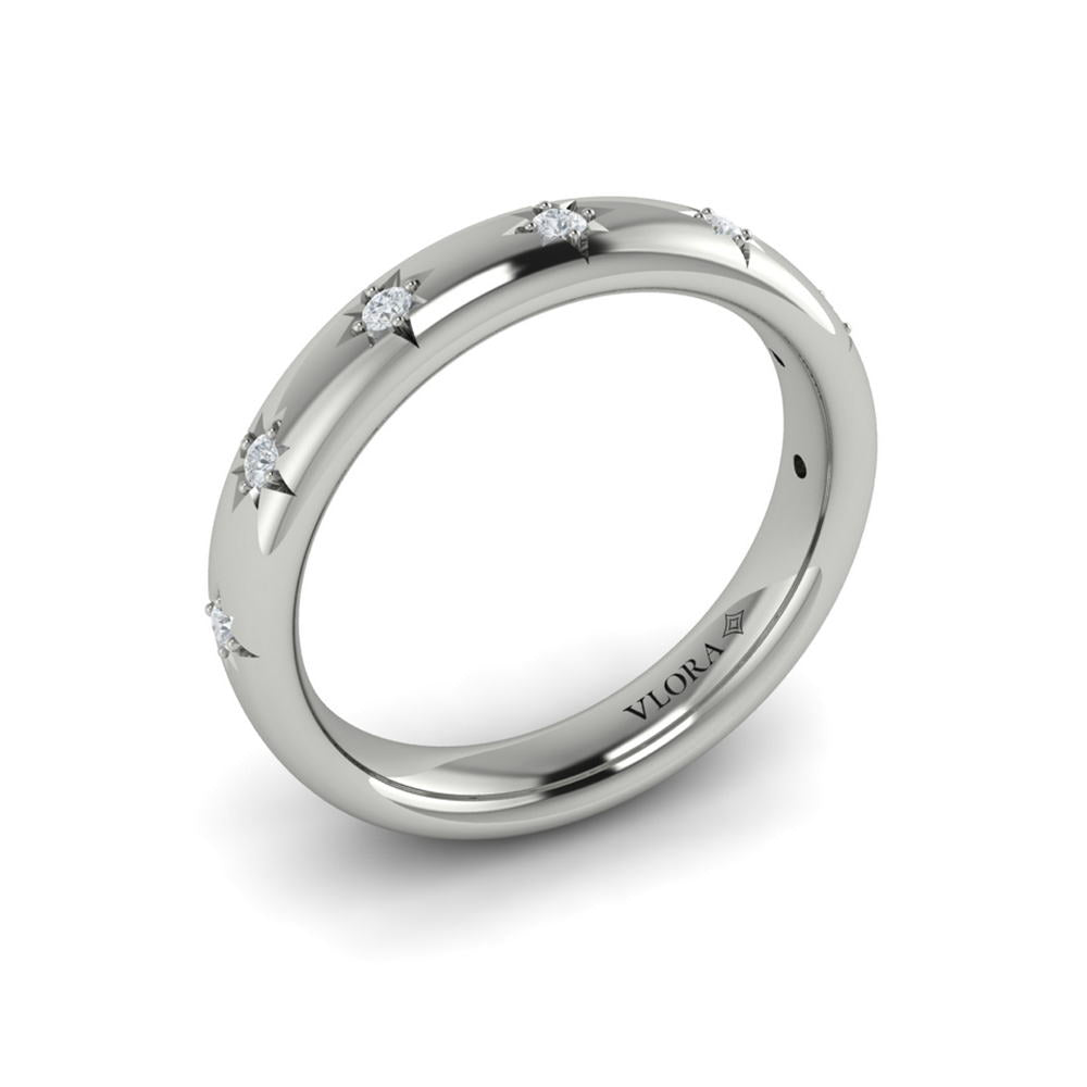 Diamond Vlora Star Ring