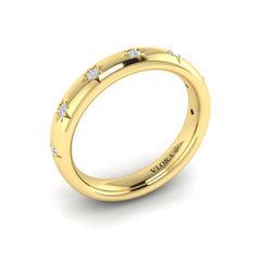 Diamond Vlora Star Ring
