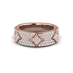 Diamond Vlora Star Ring