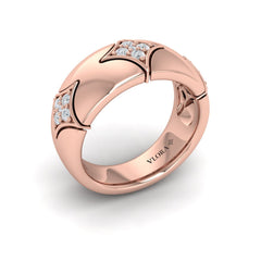 Diamond Cluster Vlora Star Ring
