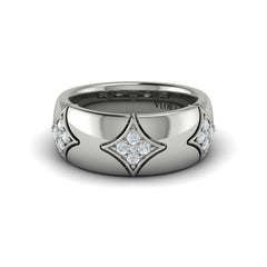 Diamond Cluster Vlora Star Ring