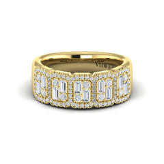 Diamond Baguette Statement Ring