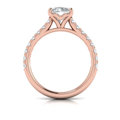 Classic Cathedral Engagement Ring