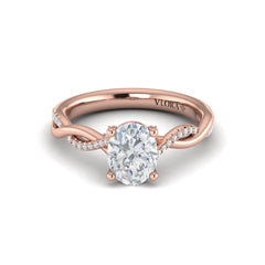 Harmony Oval Diamond Engagement Ring