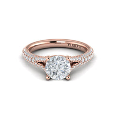 Splendid Cathedral Split Shank Engagement Ring