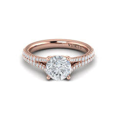 Splendid Cathedral Split Shank Engagement Ring