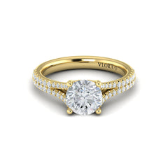 Splendid Cathedral Split Shank Engagement Ring