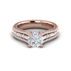 Extravagant Round Engagement Ring