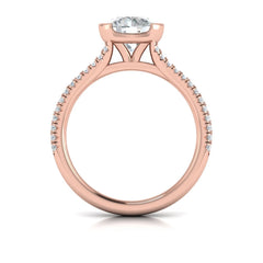 Classic Clutch Engagement Ring