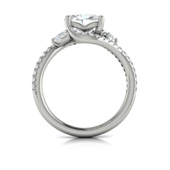 Embrace Oval Engagement Ring