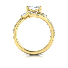 Embrace Oval Engagement Ring