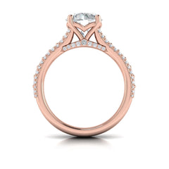 Opulence Oval Engagement Ring