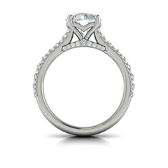 Opulence Oval Engagement Ring