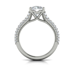 Ravishing Round Engagement Ring