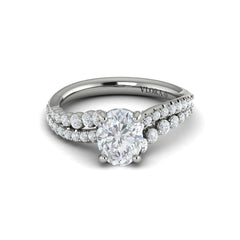 Timeless Reflection Oval Engagement Ring