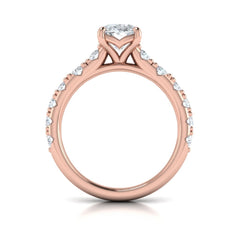 Luxe Classic Oval Engagement Ring