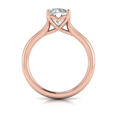 Classic Cathedral Solitaire Engagement Ring