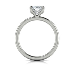 Promise Solitaire Oval Engagement Ring