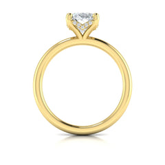Promise Solitaire Oval Engagement Ring