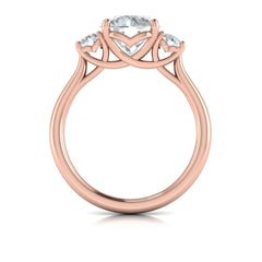 Timeless Trio Three Stone Engagement Ring