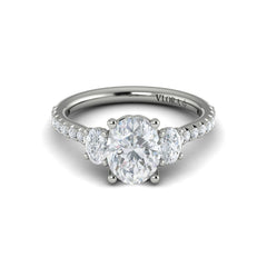 Tapestry Oval Trilogy Engagement Ring