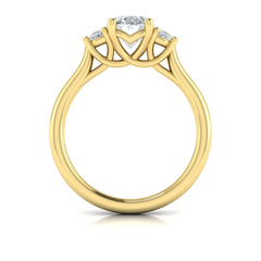 Harmony Three Stone Engagement Ring