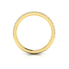 Matching Band for Tapestry Three Stone Oval Engagement Ring