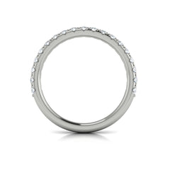 Matching Band for Graceful Trio Three Stone Engagement Ring