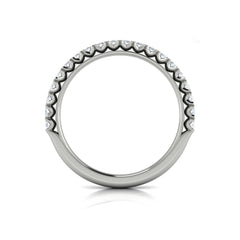 Matching Band for Classic Trio Three Stone Engagement Ring