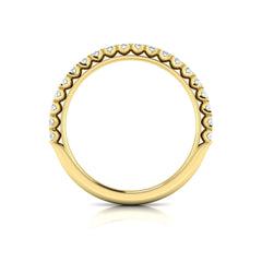 Matching Band for Classic Trio Three Stone Engagement Ring