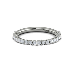 Matching Band for Interwoven Emerald Cut Three Stone Engagement Ring
