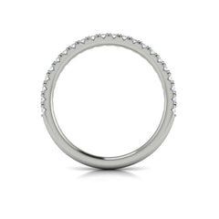 Matching Band for Crescendo Three Stone Engagement Ring with Diamond Band