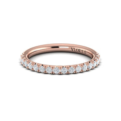 Matching Band for Harmony Trio Halo Engagement Ring