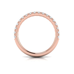 Matching Band for Harmony Trio Halo Engagement Ring