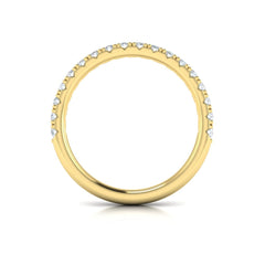 Matching Band for Harmony Trio Halo Engagement Ring