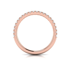 Matching Band for Delicate Classic Hidden Halo Engagement Ring