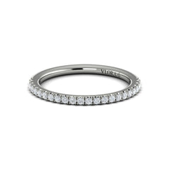 Matching Band for Delicate Classic Hidden Halo Engagement Ring