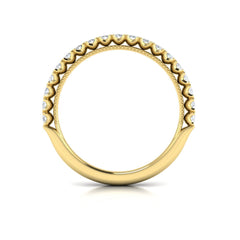Matching Band for Floral Halo Round Engagement Ring