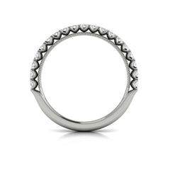 Matching Band for Floral Halo Oval Engagement Ring