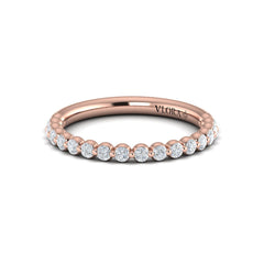 Matching Band for Floating Halo Round Engagement Ring