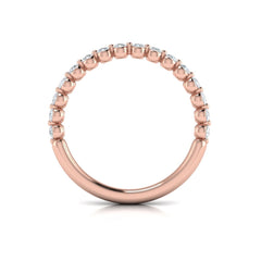 Matching Band for Floating Halo Round Engagement Ring